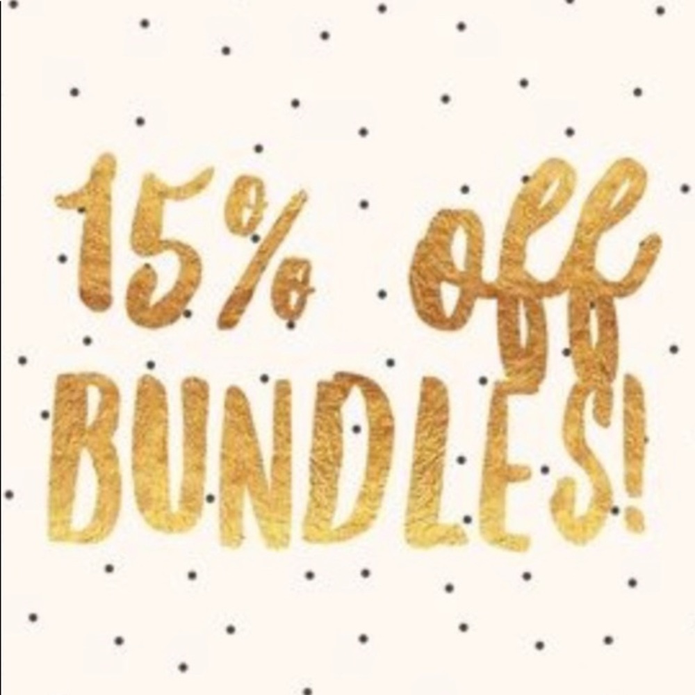 15% off bundles 2+ 🛍👗👜👠👢👛👌